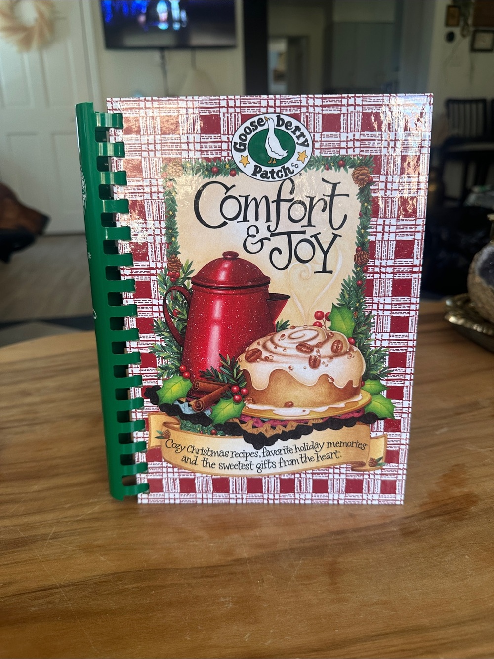 Vintage Gooseberry Patch cookbook Comfort &Joy recipes holiday christmas